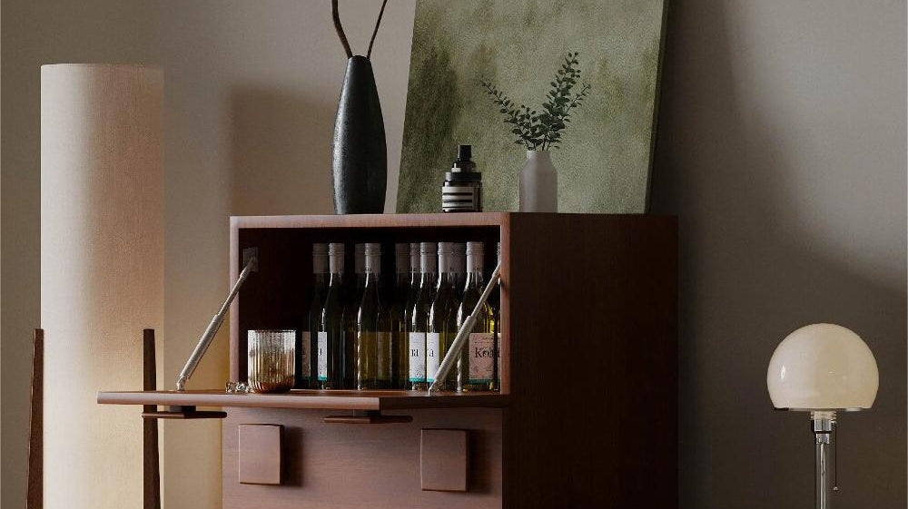 What are the types of materials for midcenturymodel vintage furniture?