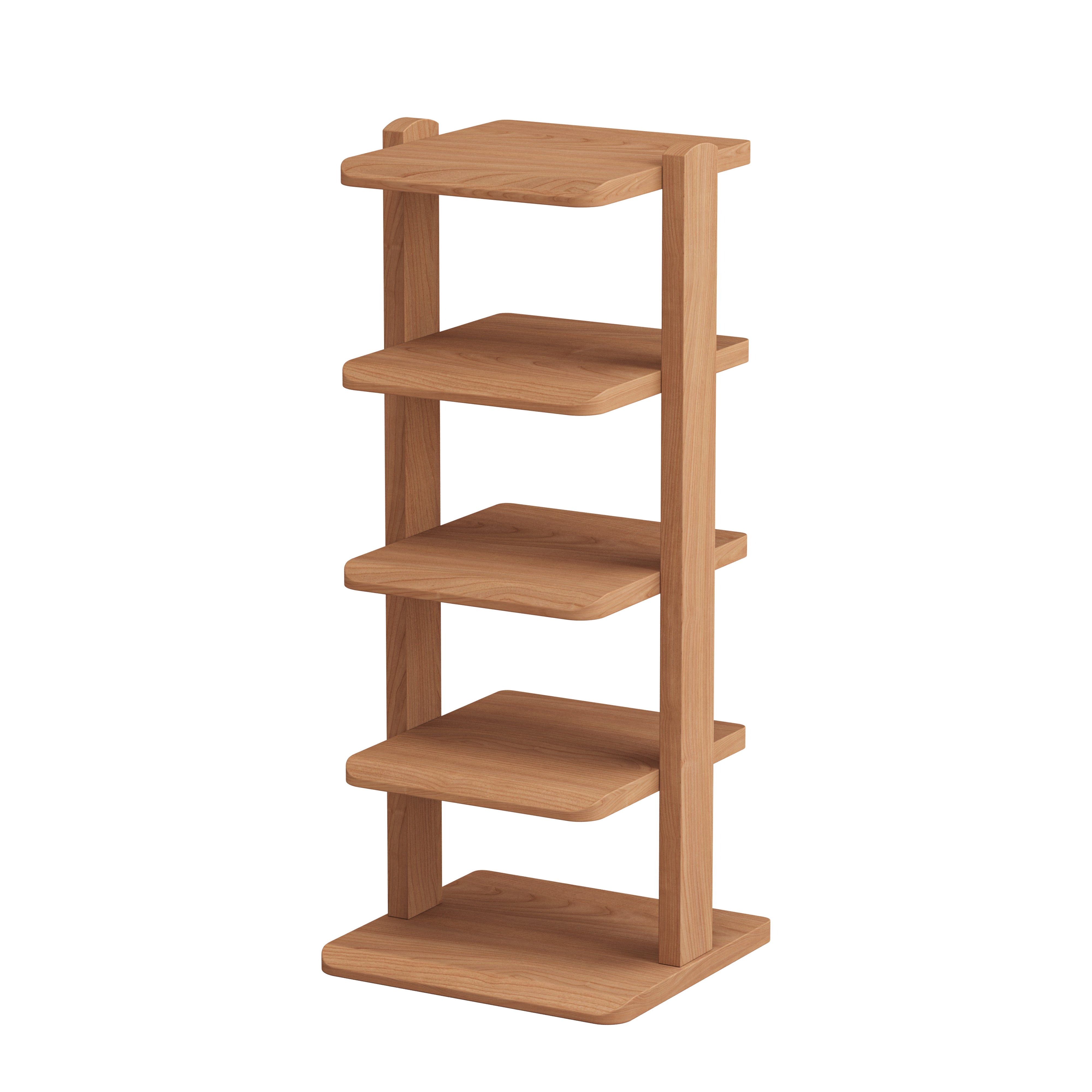 5-Tier & 7-Tier Vertical Solid Wood Narrow Shoe Rack, Entrance
