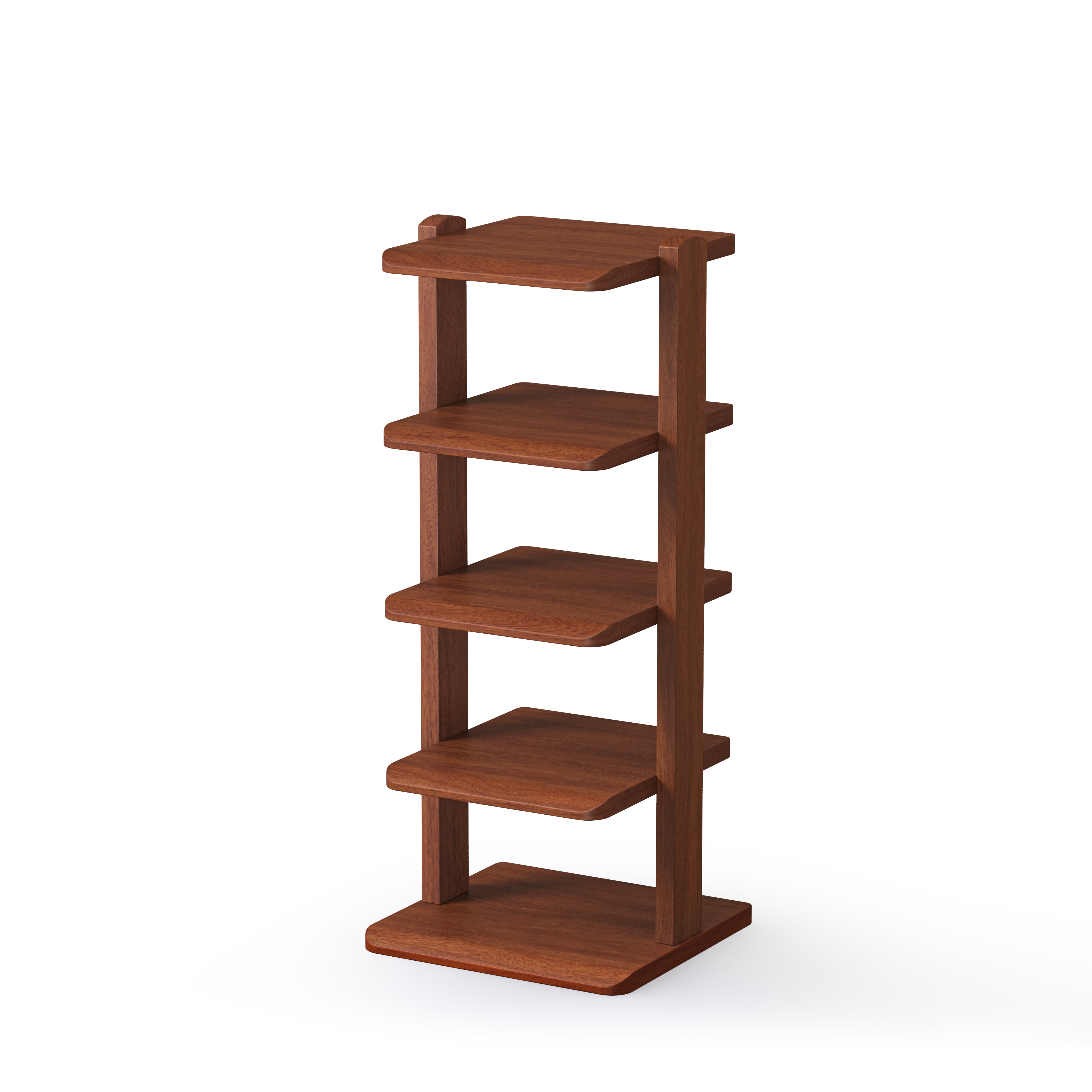 Solid Wood Narrow Shoe Rack – 5 & 7 Tier Adjustable — POOTOO