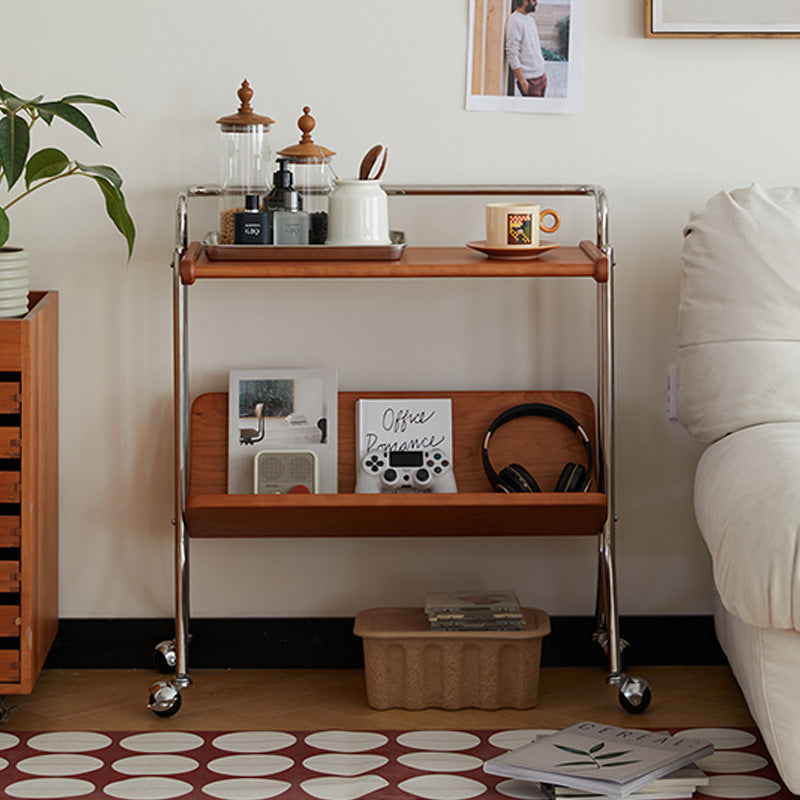 Pootoo's Vintage Mobile Small Cart Storage Rack, as a storage expert, offers multifunctional storage solutions. Its vintage design makes it unique and practical in any space.